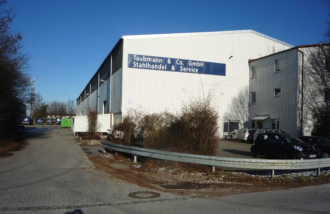 Stahlhandel München, Taubmann & Co. GmbH, Stahlhandel und Service, Standort Garching